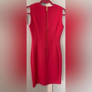 Pink Calvin Klein dress